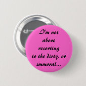 Onderstudie Blues Ronde Button 5,7 Cm (Voorkant /achterkant)