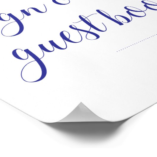 Onderteken alsjeblieft onze brute marineverbinding poster (Hoek)