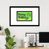 Onderteken dit Poster van de Dag van de Dag, Autog (Thuiskantoor)