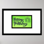 Onderteken dit Poster van de Dag van de Dag, Autog (Voorkant)