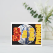 Onderteken het Kyoto-protocol! Briefkaart (Staand voorkant)