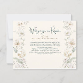 Onderteken je ons register - Voorstel Briefkaart
