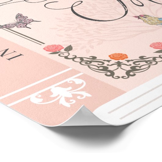 Onderteken mij |  Alice in Wonderland Storybook Poster (Hoek)