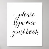 Onderteken ons eBay-gebarentaal als legant huwelij Poster (Voorkant)
