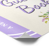 Onderteken ons Poster voor het aanbieden van het e (Hoek)