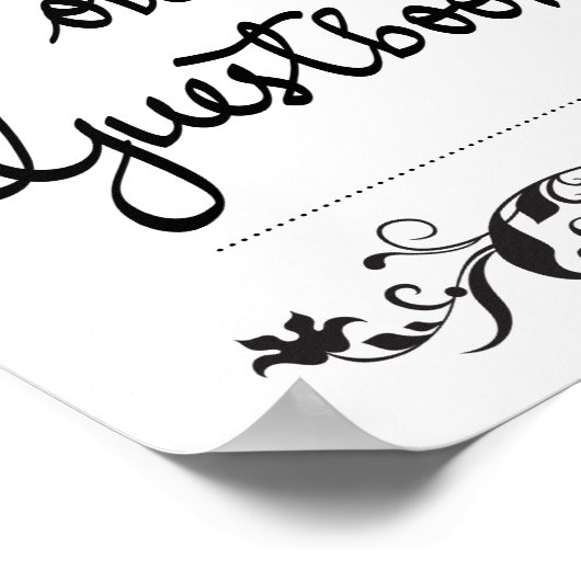 Onderteken onze borgtochtlijn poster (Hoek)