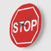 Onderteken stoppen grote klok (Hoek)