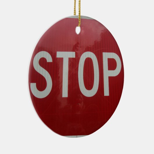 Onderteken stoppen keramisch ornament (Rechts)