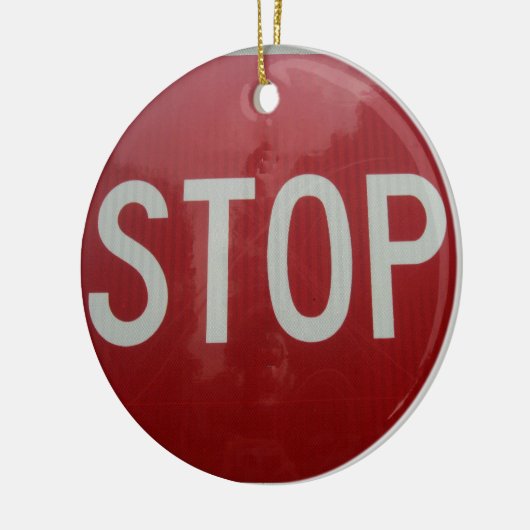 Onderteken stoppen keramisch ornament (Links)