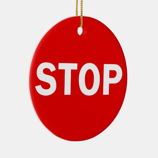 Onderteken stoppen keramisch ornament (Rechts)