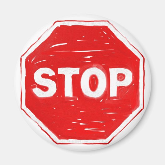 Onderteken stoppen magneet (Voorkant)