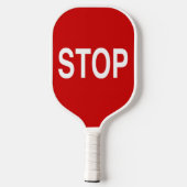 Onderteken stoppen pickleball paddle (Achterkant)