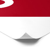 Onderteken stoppen poster (Hoek)