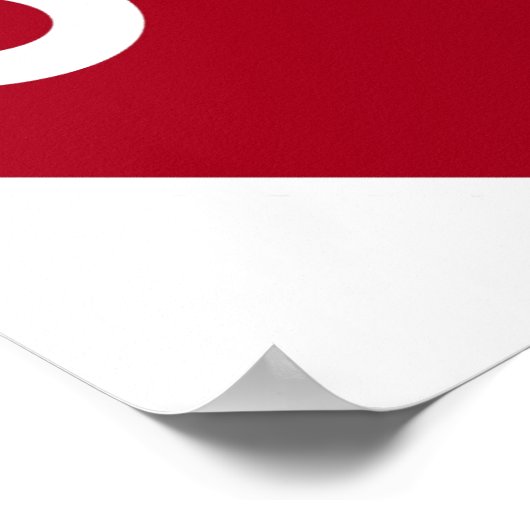 Onderteken stoppen poster (Hoek)