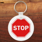 Onderteken stoppen sleutelhanger (Voorkant)