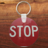 Onderteken stoppen sleutelhanger (Voorkant)