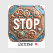 Onderteken stoppen sticker (Vel)