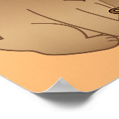 Onderteken subwoofer Dog Puppy Funny Poster Sign (Hoek)