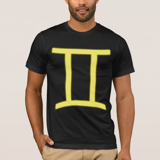 Onderteken van de dierentuin: Gemini T-shirt (Voorkant)