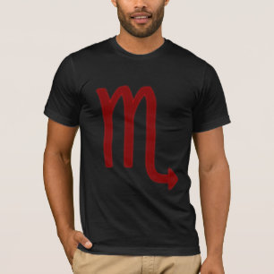 Onderteken van de dierentuin: Scorpio T-shirt