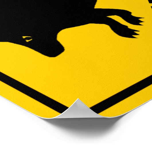 Onderteken van de ringweg poster (Hoek)