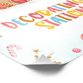 Onderteken van het keukenhuis ter decortering foto afdruk (Hoek)