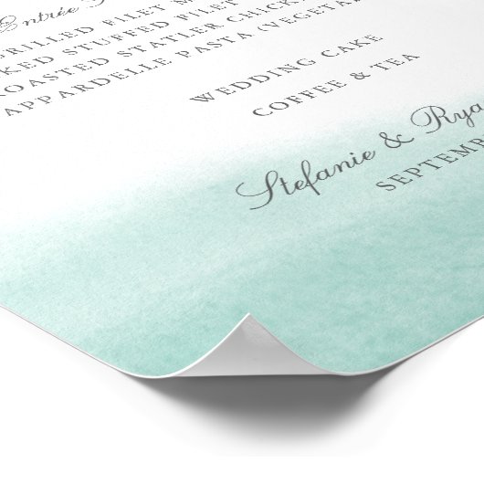 Onderteken van het verbindingsmenu Seaglass Tides  Poster (Hoek)