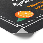 Onderteken voor de balk Mimosa Poster (Hoek)