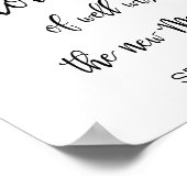 Onderteken voor lesbische bruiloft | Calligrafie Poster (Hoek)