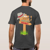 Onderteken voor UNISH Shady Characters T-shirt (Achterkant)