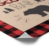 Onderteken voor warme chocolademelk Lumberjack Cac Poster (Hoek)