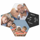 Ondertekend 3 Foto Collage Black en White Voetbal (Enkel)