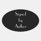 Ondertekend door Auteur Stickers (Voorkant)