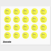 Ondertekend door Auteur stickers -  (Vel)