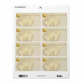 Ondertekend door Author Gold World Etiket (Full Sheet)