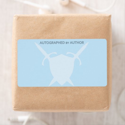 Ondertekend door Author Sword and Shield Etiket (Insitu)