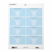 Ondertekend door Author Sword and Shield Etiket (Full Sheet)