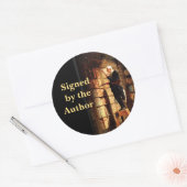 Ondertekend door het Author Stickers Man in Librar (Envelop)