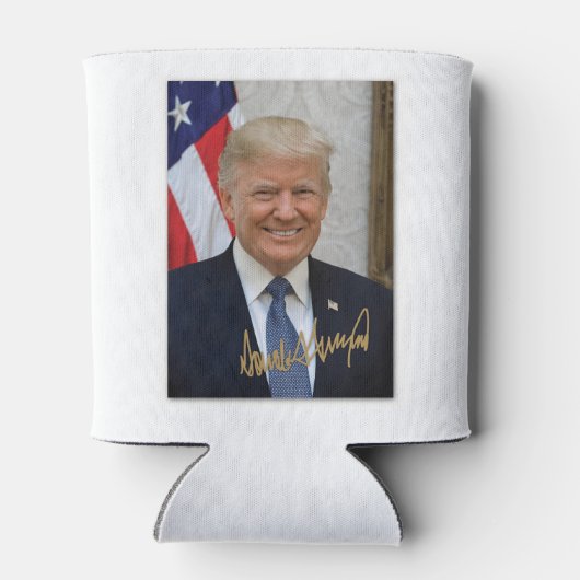 ONDERTEKEND DOOR PRESIDENT TRUMP.... BLIKJESKOELER (Achterkant)