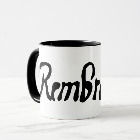 Ondertekend door Rembrandt Mok (Voorkant links)