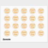 Ondertekend Exemplaar - Ronde Stickers (#20) (Vel)