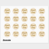 Ondertekend Exemplaar - Ronde Stickers (#22) (Vel)
