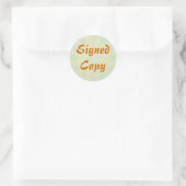 Ondertekend Exemplaar - Ronde Stickers (#25) (Tas)