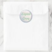Ondertekend Exemplaar - Ronde Stickers (#34) (Tas)