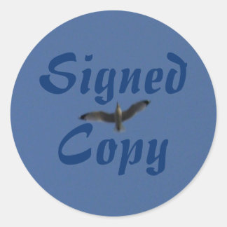 Ondertekend Exemplaar - Ronde Stickers (#37)