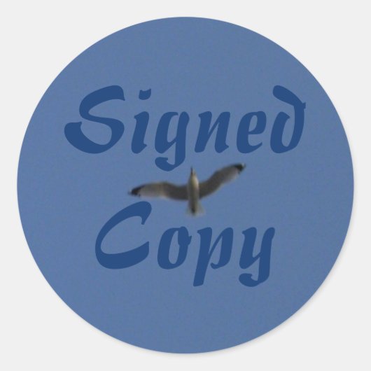 Ondertekend Exemplaar - Ronde Stickers (#37) (Voorkant)
