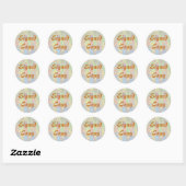Ondertekend Exemplaar - Ronde Stickers (#43) (Vel)