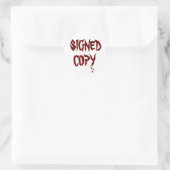 Ondertekend Exemplaar - Ronde Stickers (#46) (Tas)