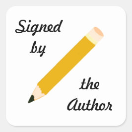 Ondertekend Exemplaar - Vierkante Stickers (#28)