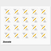 Ondertekend Exemplaar - Vierkante Stickers (#54) (Vel)